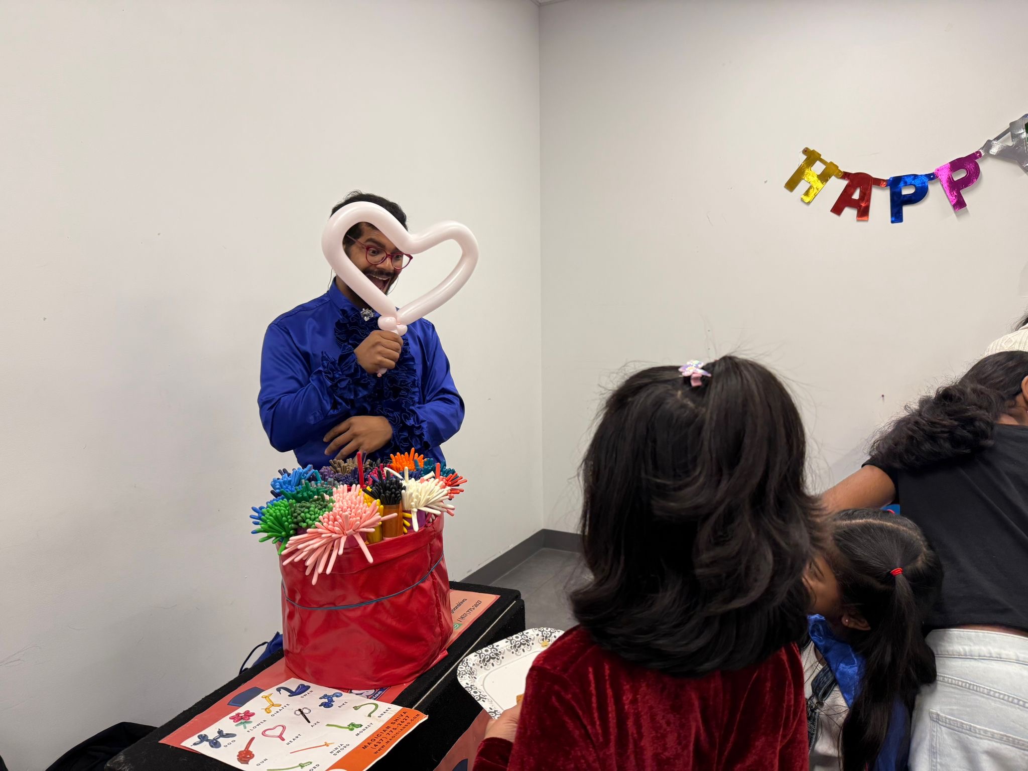 Colorful balloon animals