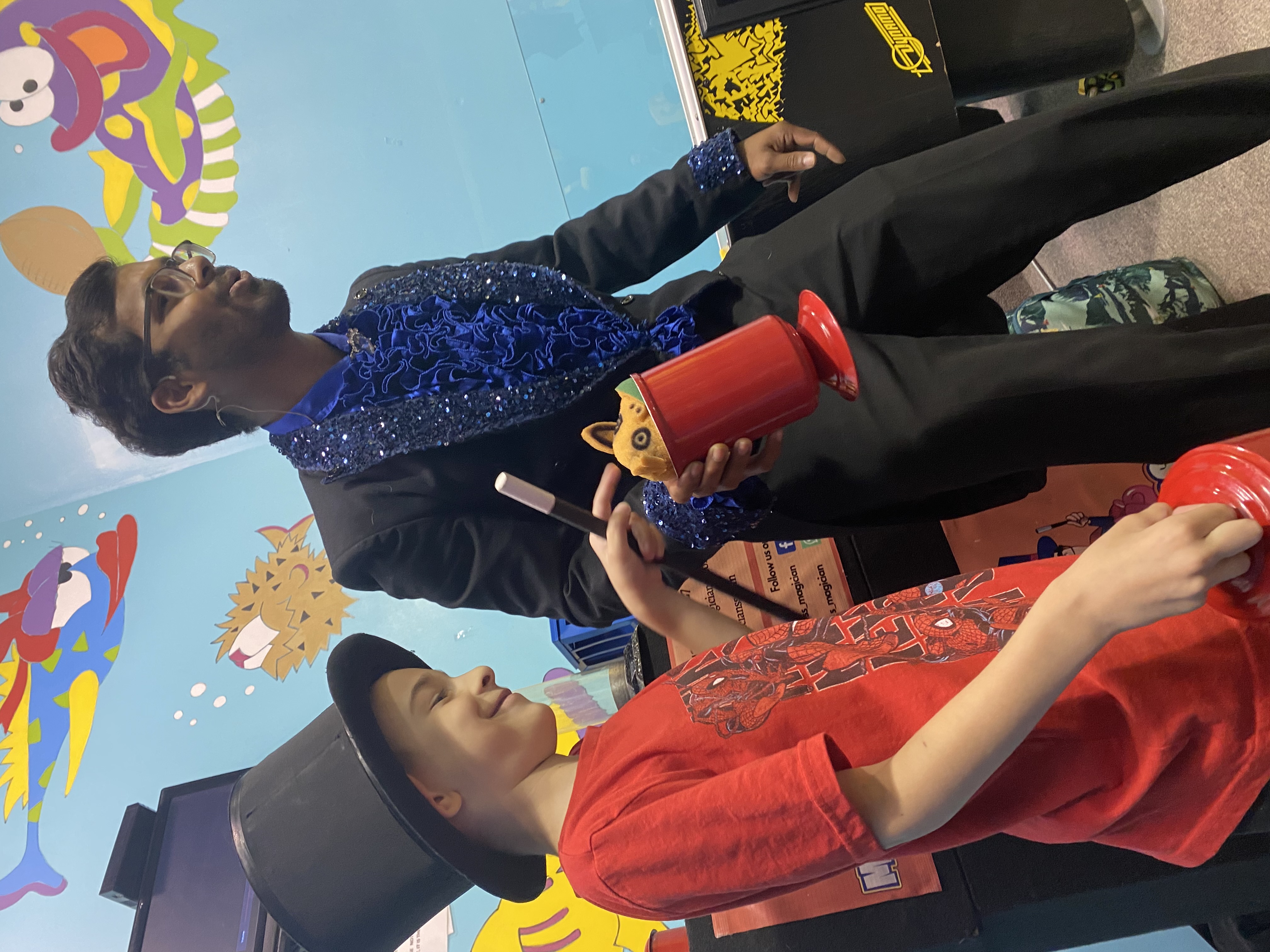 Live bunny petting session