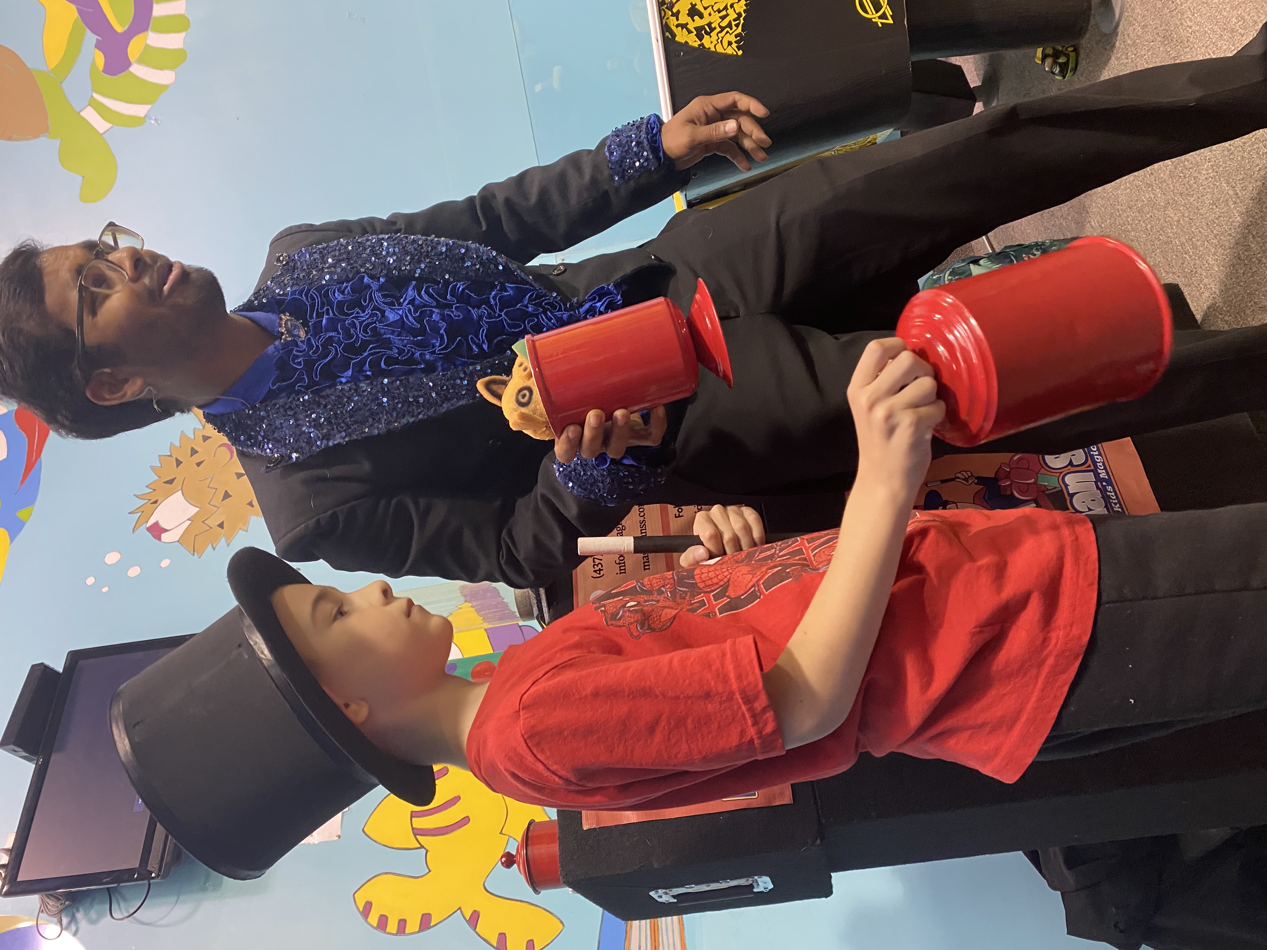 Fire tricks performance