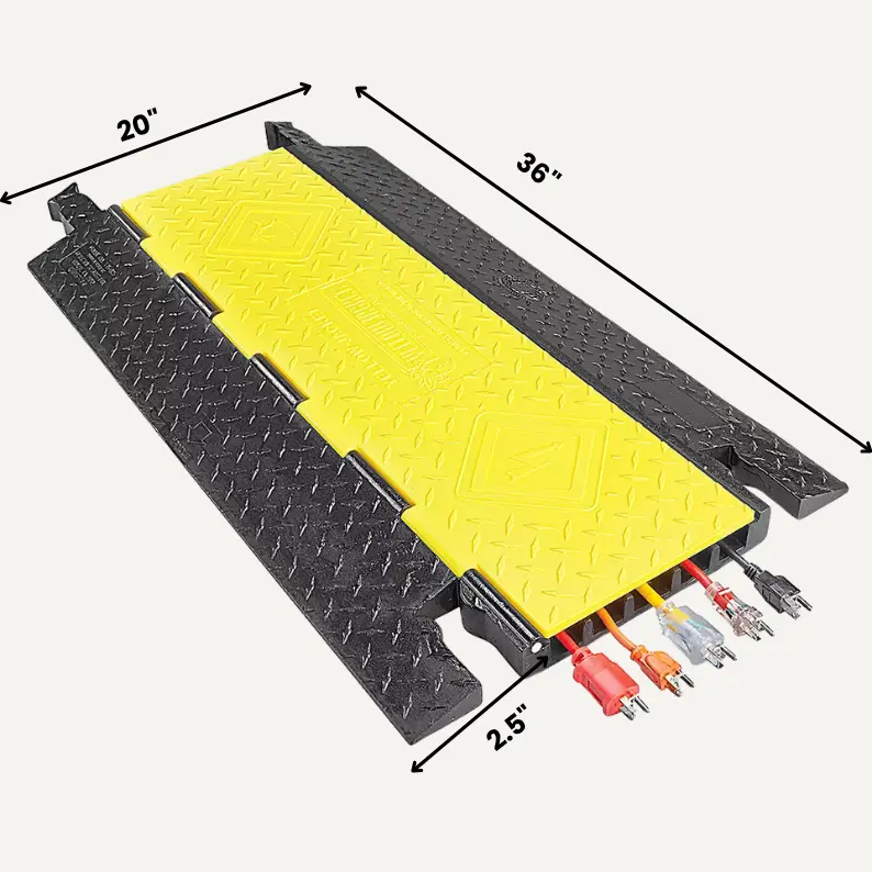4 Channel Cable Ramp